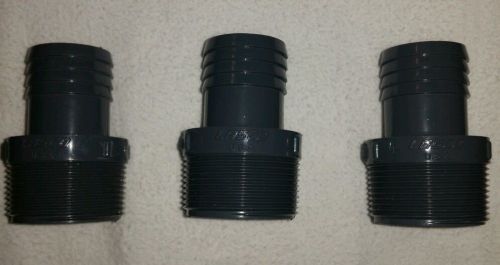 Lot of 3:  lasco insert adapter, male 1-1/2&#034; x 1-1/4&#034;; 1436-212rmc for sale