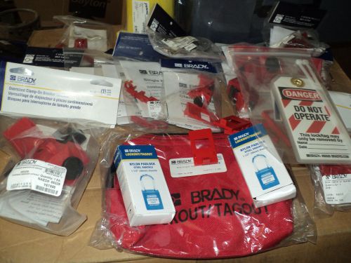 BRADY 99312 PortableLockout Kit, Filled, Electrical, 21