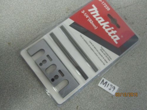 Makita D-17239 3-1/4&#034; Planer Knives Blades + Holder Plate