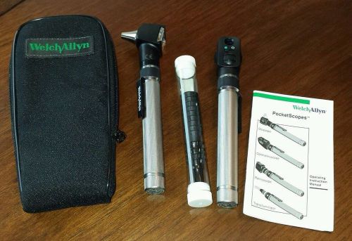 WELCH ALLYN PocketScope Otoscope Ophthalmoscope Set