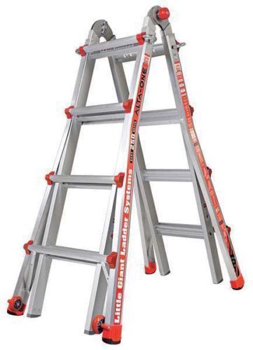 Little Giant 17 ft. Aluminum Multipurpose Ladder, 14013-001