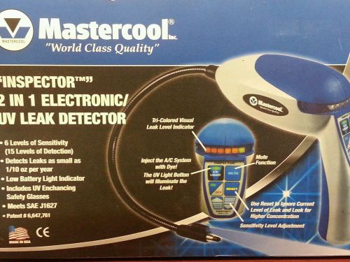 Mastercool &#034;inspector&#034; 2 in 1 electronic uv leak detector for sale