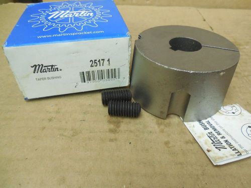 Martin taper bushing 2517 1&#034; keyed bore new for sale