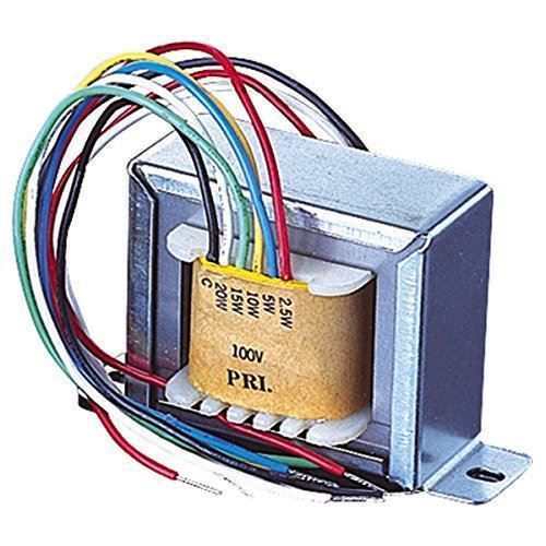 100v line transformer with 0.6, 1.25, 2.5, 5, 10w tappings electrovision p634t for sale