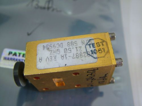 Gunn Oscillator 21 - 24.5GHz 13dBm WR42 Waveguide With Tune #8 P5000534