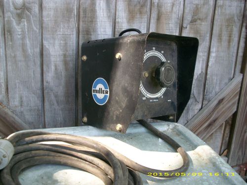Miller welder remote hand amperage control rhc-3gd34a for sale