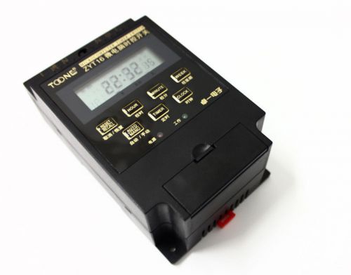 Automatic Micro Computer Digital LCD display Timer Switch Programmable AC 220V
