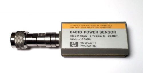HP 8481D Power Sensor 10MHz-18GHz
