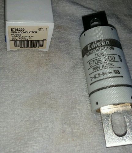 (4146) Edison Fuse E70S-200 Amp 700V Semiconductor