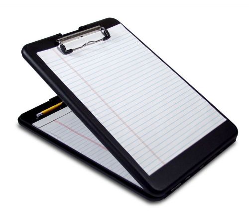 Convenient Plastic Thin Top Opening Storage Clipboard Clip Letter Size Organizer