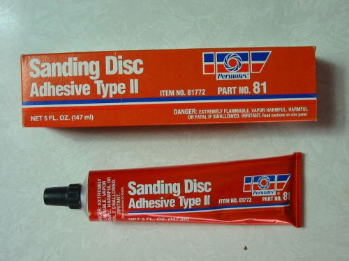 Loctite Permatex 81772 81 Sanding Disc Adhesive Type II SPD PSA Sandpaper Paper