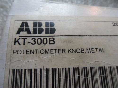 (V6-2) 1 NIB ABB KT-300B POTENTIOMETER KNOB