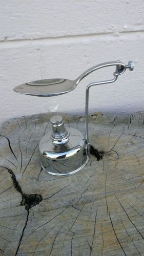 BUNSEN BURNER WITH SPOON ATTATCHMENT PORTABLE