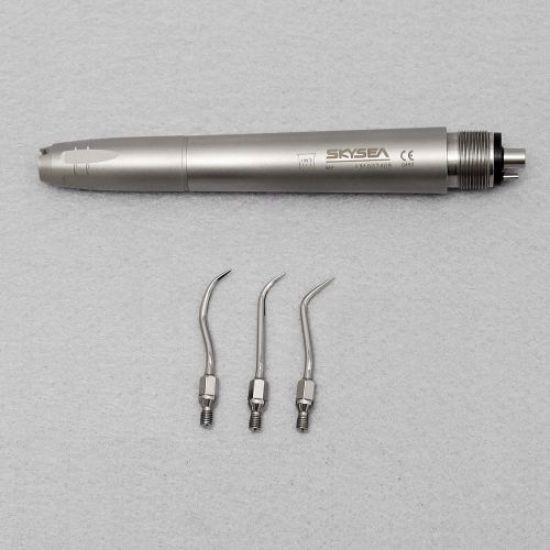 NSK Style Dental Sonic Air Scaler Perio Hygienist Handpiece 4 Holes M4 w/ 3 Tips