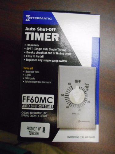 Intermatic Auto Shut-Off Timer