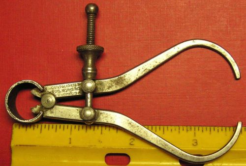ANTIQUE O.D. CALIPERS FOR TRANSFERING MEASUREMENTS WITH A LATHE -