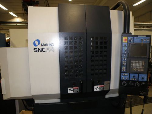 2 MAKINO SNC64  HIGHSPEED 30,000 RPM  VMC CNC