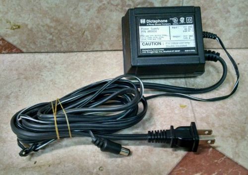 DICTAPHONE PN: 860050 AC ADAPTER POWER SUPPLY 17.7 VAC 3720 3710 2720 2710 1720.