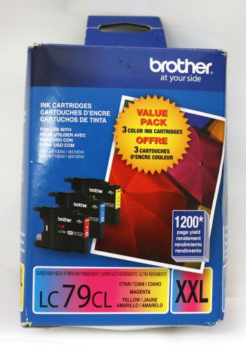 NEW BROTHER  LC79CL XXL 3-PACK -OPEN BOX
