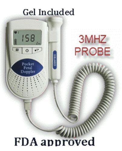 Sonoline B Prenatal Fetal Heart Doppler LCD backlight Monitor 3MHZ,US Seller,FDA