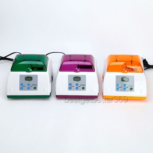 1* Dental Digital Amalgamator machine Triturator Amalgam Mixer Capsule 3 colors