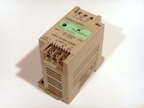 Idec PSR-AD0712 Power Supply, 12VDC/.63A *EXCELLENT*