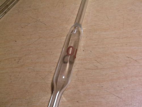 Pyrex 10ml Glass Pipette, Vintage Lab Measuring Pipet *FREE SHIPPING*