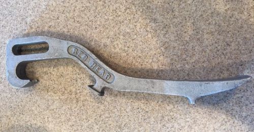Red head firefighter spanner wrench turnout tool no. 101 for sale