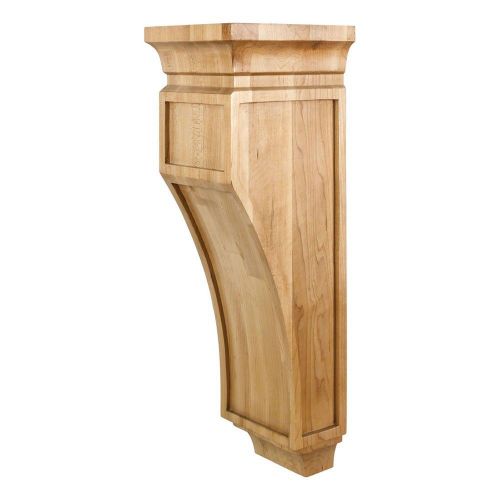 One- 6-3/4&#034; X 7-3/4&#034; X 22&#034; Mission Style Corbel