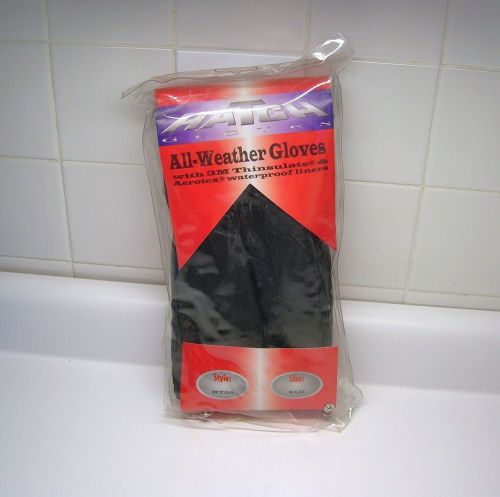 Xl hatch cold weather gloves size xlg thinsulate &amp; waterproof liners mt25 black for sale