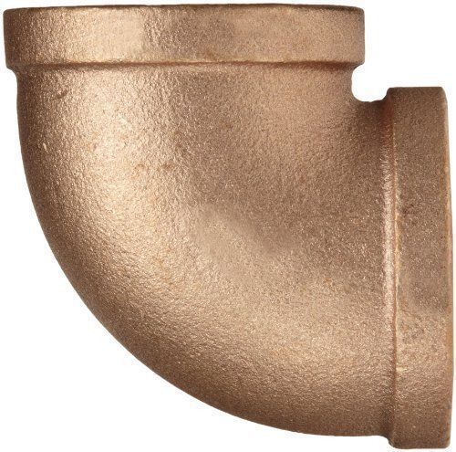 Lead Free Brass Pipe Fitting, 90 Degree Elbow, Class 125, 3/4&#034; NPT Female