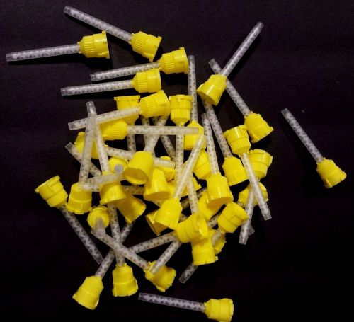 Defend hp mixing tips yellow 4.2mm vp-8105 48tips/ bag for sale