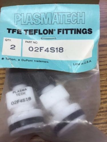 PLASMATECH 02F4S18  TFE TEFLON STRIGHTSOCKET UNION