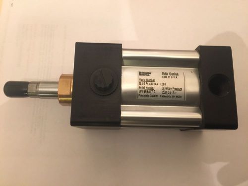 NEW PARKER 2.0 Bore F4MAU14A 1.0 Stroke 4MA Schrader Bellows PNEUMATIC CYLINDER.