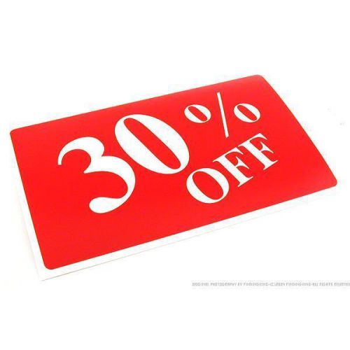 30% Off Plastic Message Display Sign
