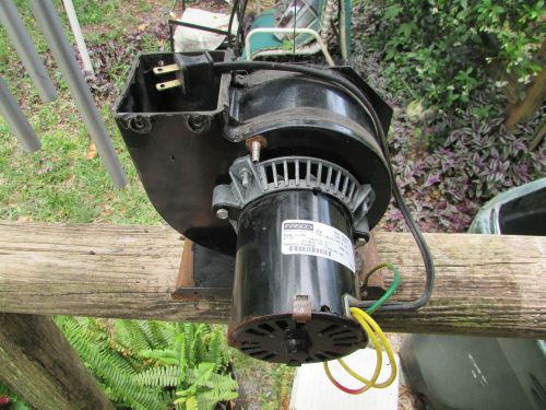 Fasco blower/fan motor 70624069  &#034;used&#034; 120v w/ plug &amp;mounting bracket- works for sale
