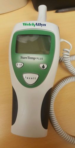 Welch Allyn SureTemp Plus 690 Thermometer With Probe Nice Used Ship with Trackin