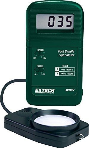 Extech 401027 pocket sized candle light meter for sale