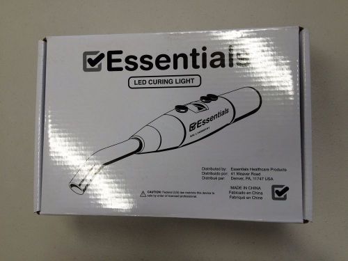 Essentials Dental LED Curing Light Brand New