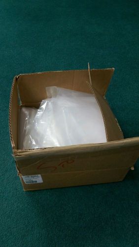 Approximately 1000 CLEAR 7 x 14 POLY BAGS 2 MIL PLASTIC OPEN TOP