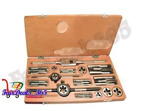 HEAVY DUTY TAP AND DIE SET 1/4 TO 1/2 UNC- BOXED COMPLETE UNC BRAND NEW