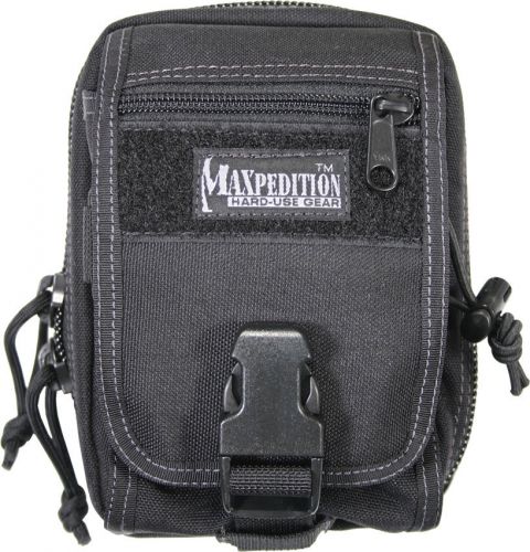 Maxpedition MX315B Waistpack Black Main: 7 in x 5 in x 2.5 in Larger Version