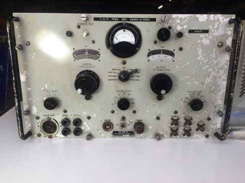 Vintage TS-419A/U MILITARY RF SIGNAL GENERATOR 900-2100NC, CW &amp; PULSE OUTPUT
