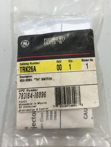 General Electric GE TRK26A Fusing Kit Class R 60A 600V TH Switch
