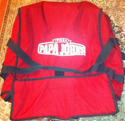 Papa Johns Pizza delivery insulated hot pizza bag great condition