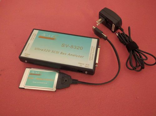 Verisys SCSI-View Analyzer Model SV-8320 with PCMCIA Card SV-PCMCIA-03
