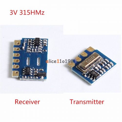 H3V3E 3V 315Mhz MINI Wireless Receiver+Transmitter ASK Remote Transceiver