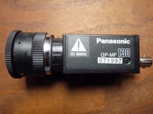 Panasonic Machine Vision B/W CCD Camera GP-MF130 with 1:1.4/16mm lens