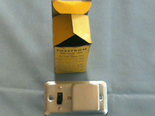 Fusetron Box - Cover Unit for 2 1/4 inch Handy Box Type SSU