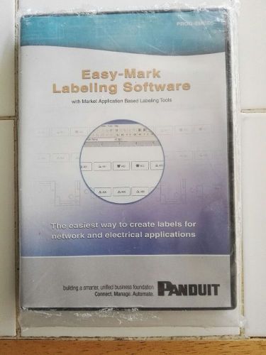 Panduit Easy-Mark Labelling Software PROG-EMCD3